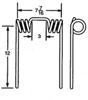 936-JD1B -- JOHN DEERE HARROW TINE-N135002